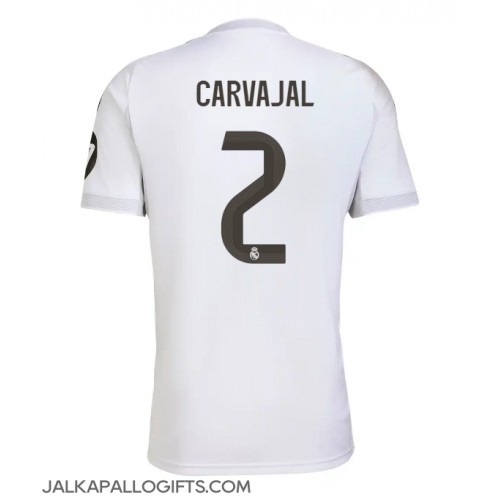 Real Madrid Daniel Carvajal #2 Kotipaita 2025-26 Lyhythihainen